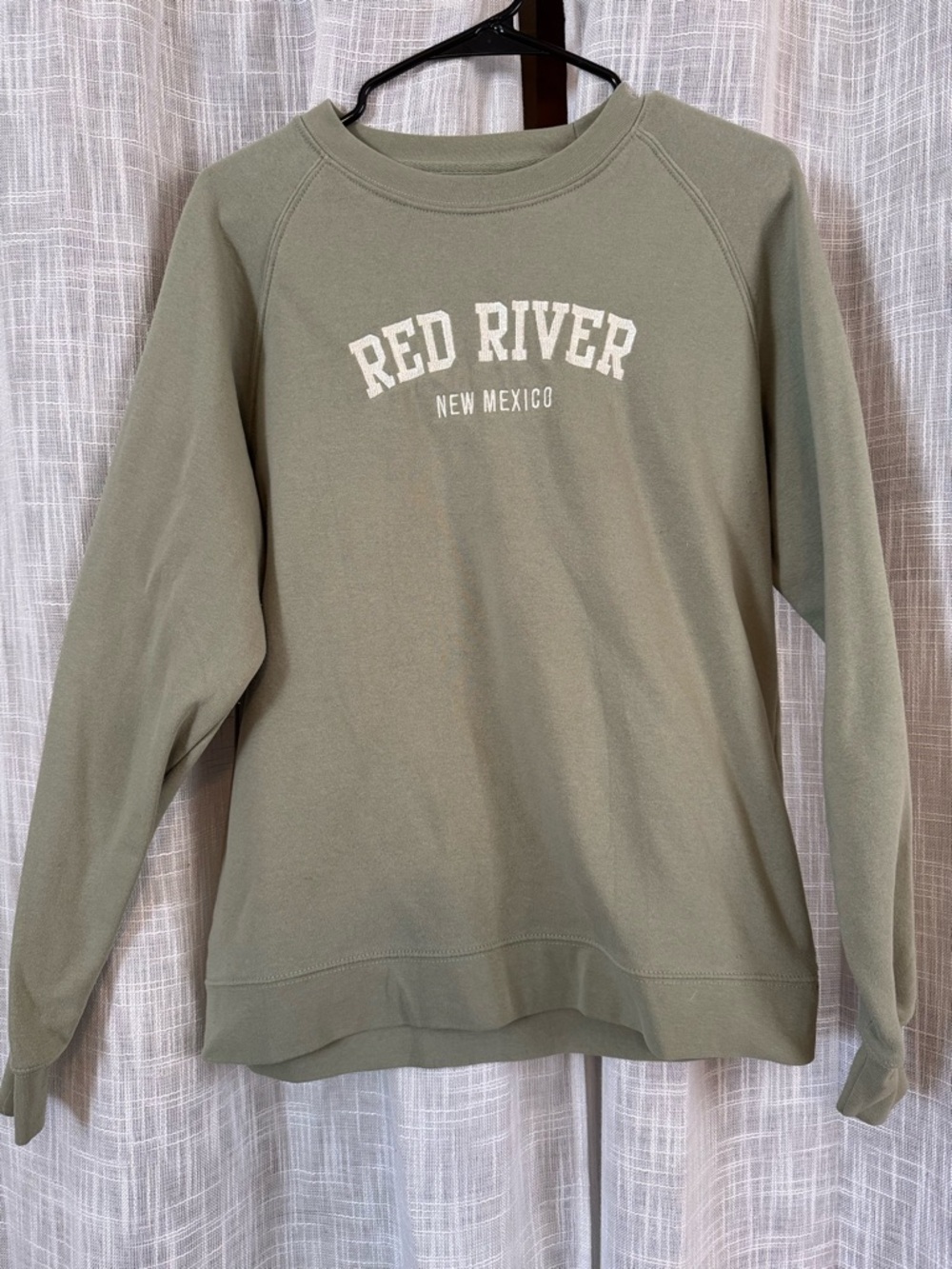 VALANI Sage Green Crewneck Top